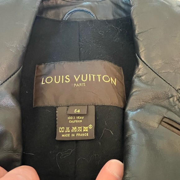 Louis Vuitton 3/4 Leather Jacket Vintage 2005 - Picture 11 of 11